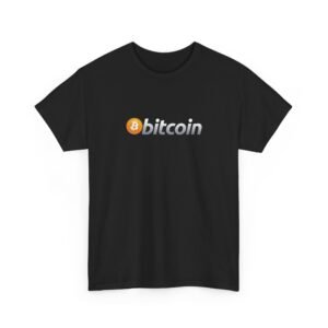 Bitcoin Logo Minimalist T-Shirt | Cryptocurrency T-Shirt