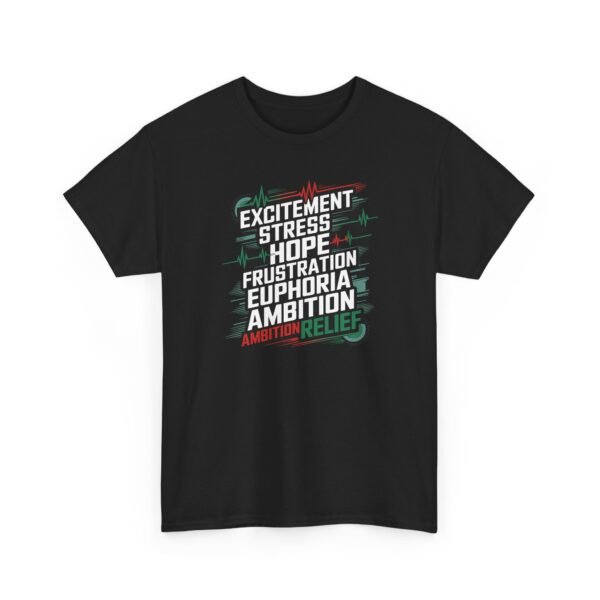 Trading Emotions T-Shirt | Unisex Trader Tee | Market Psychology Graphic Design