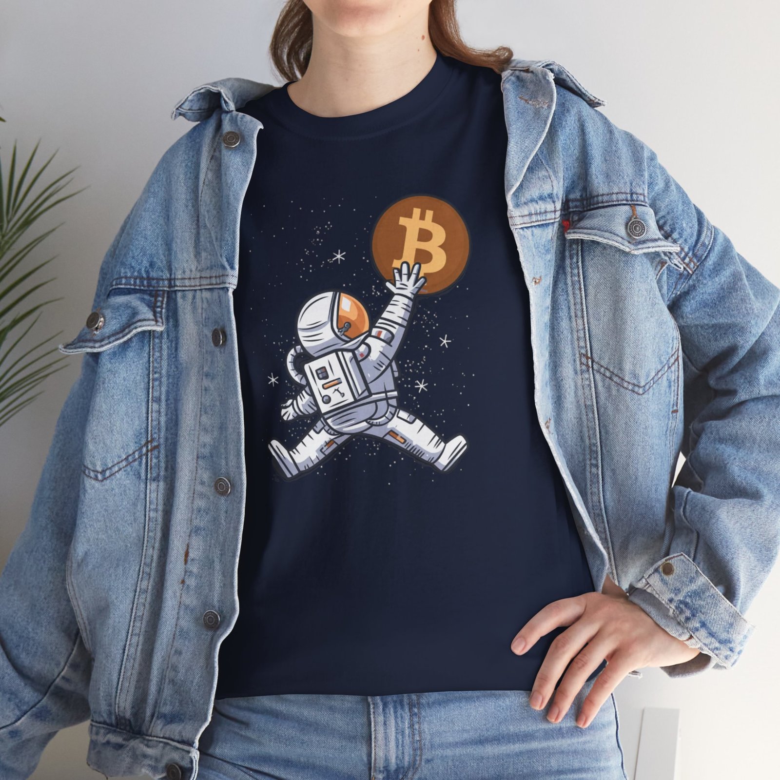 Bitcoin Astronaut T-Shirt | Crypto Lifestyle Apparel | To the Moon Design - Image 58