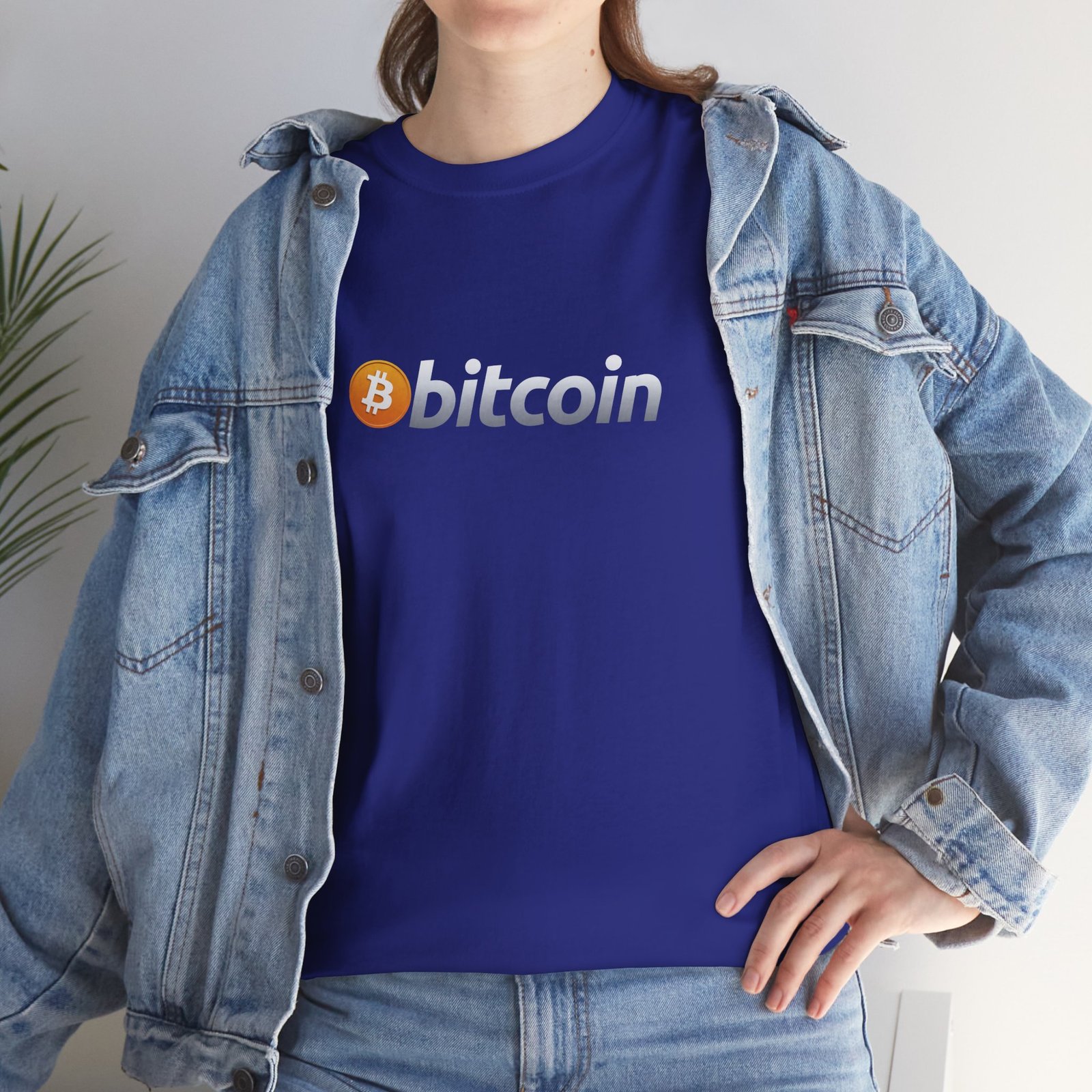 Bitcoin Logo Minimalist T-Shirt | Cryptocurrency T-Shirt - Image 70
