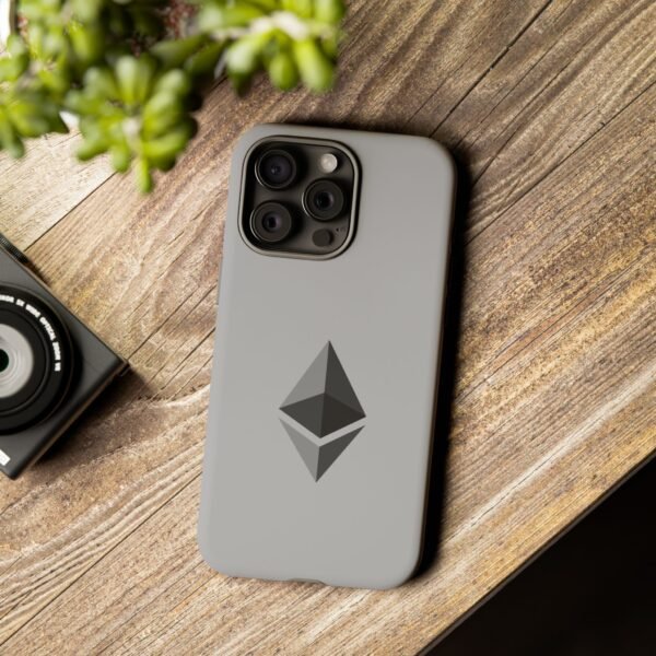 Ethereum (ETH) iPhone Tough Case | Crypto Logo Protective Cover | Fits All iPhone Models - Image 99