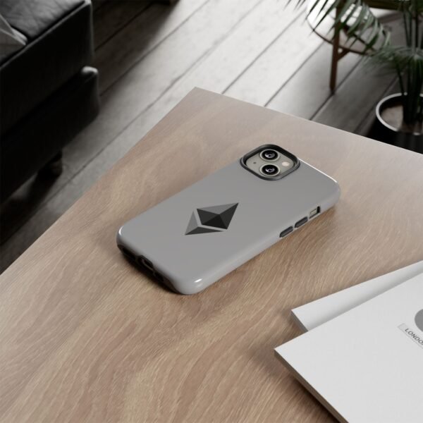 Ethereum (ETH) iPhone Tough Case | Crypto Logo Protective Cover | Fits All iPhone Models - Image 47