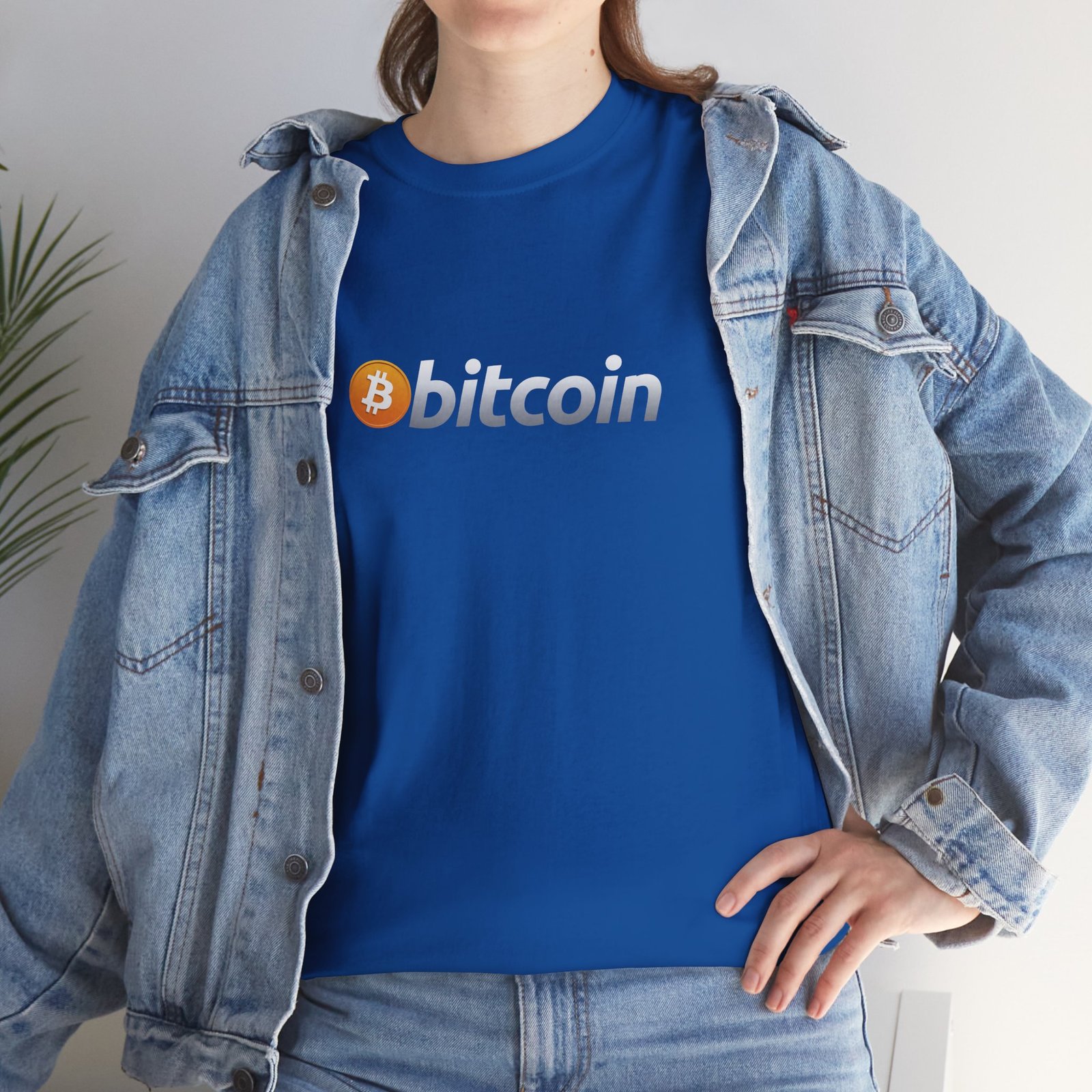 Bitcoin Logo Minimalist T-Shirt | Cryptocurrency T-Shirt - Image 58