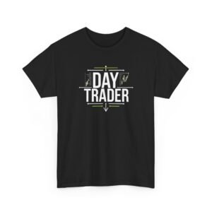 Day Trader T-Shirt | Trading Lifestyle Apparel | Market Chart Graphic