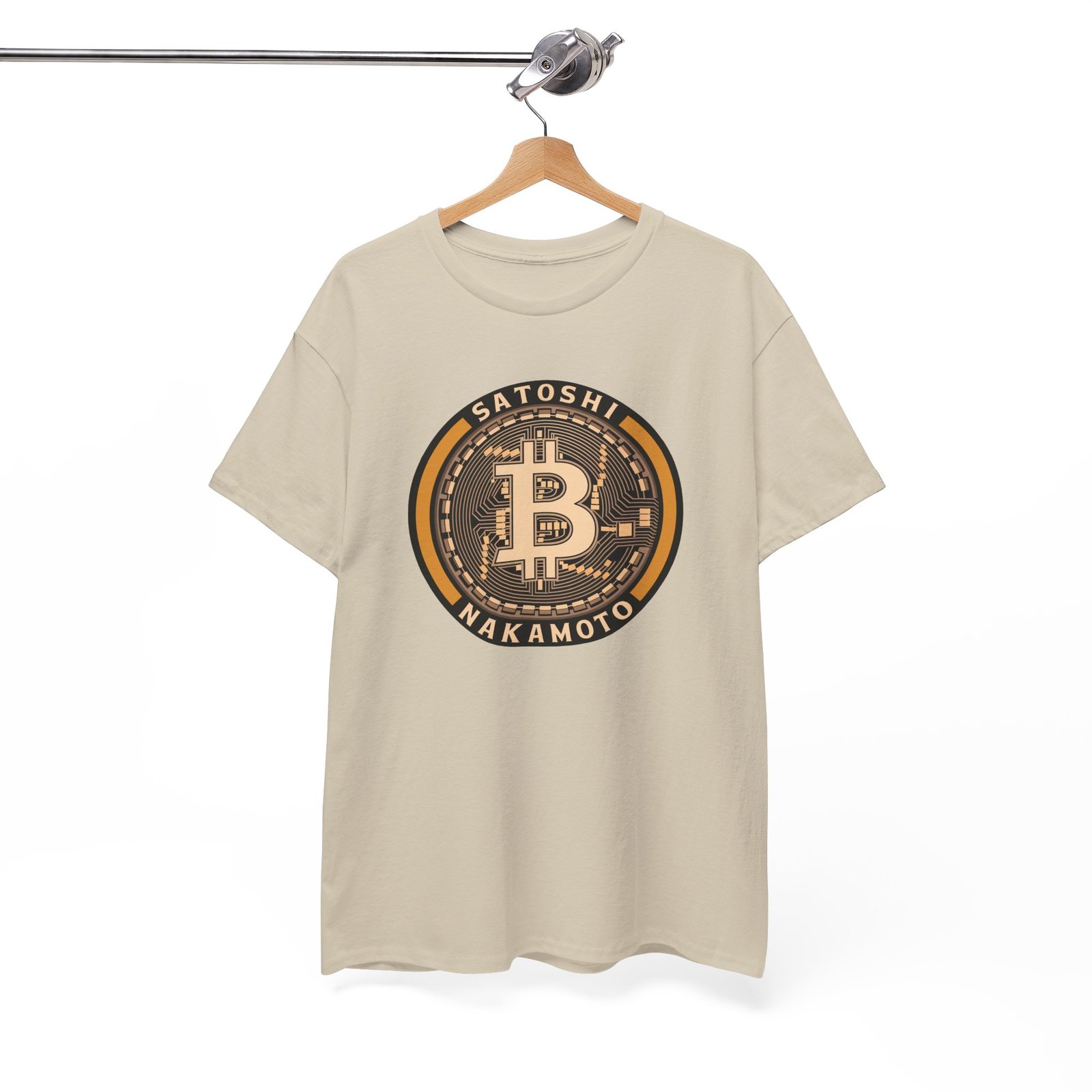 Satoshi Nakamoto Bitcoin T-Shirt | Crypto Pioneer Apparel | Blockchain Legacy Design - Image 21