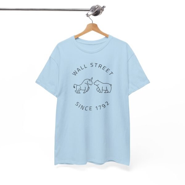 "Wall Street Bull & Bear - Since 1792" | Minimalist Trader T-Shirt Trading T-Shirt - Image 21