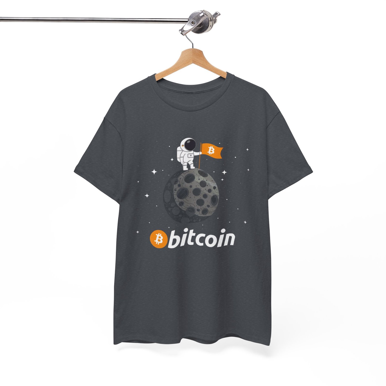 Bitcoin to the Moon Astronaut T-Shirt | Crypto T-Shirt - Image 57