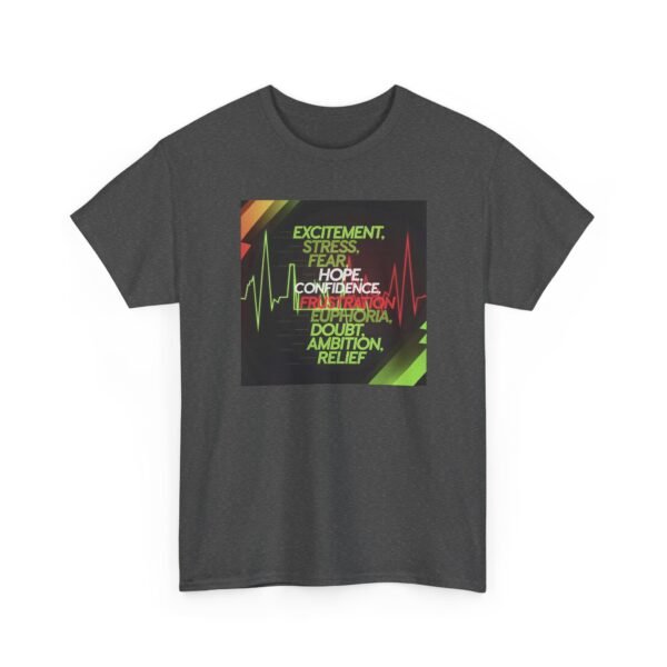 "The Emotions of Trading" Trader T-Shirt | Trading T-Shirt - Image 7