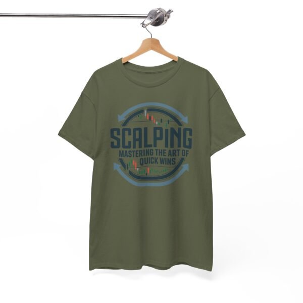 "Scalping: Mastering the Art of Quick Wins" | Trader T-Shirt Trading T-Shirt - Image 33