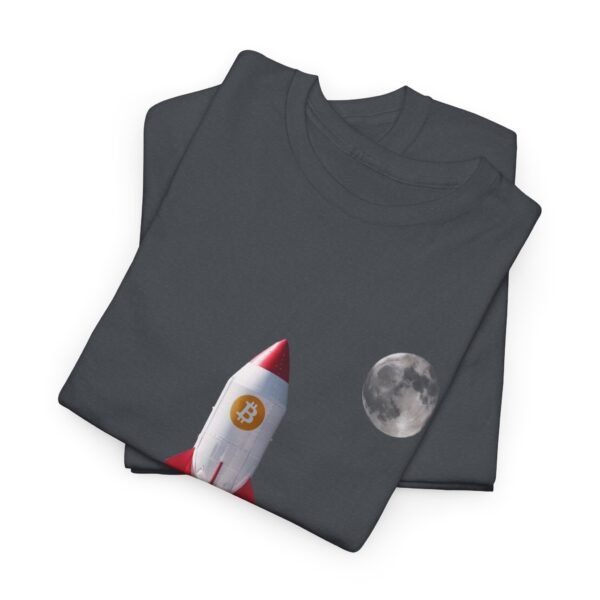 Bitcoin Rocket to the Moon T-Shirt | Cryptocurrency T-Shirt - Image 62