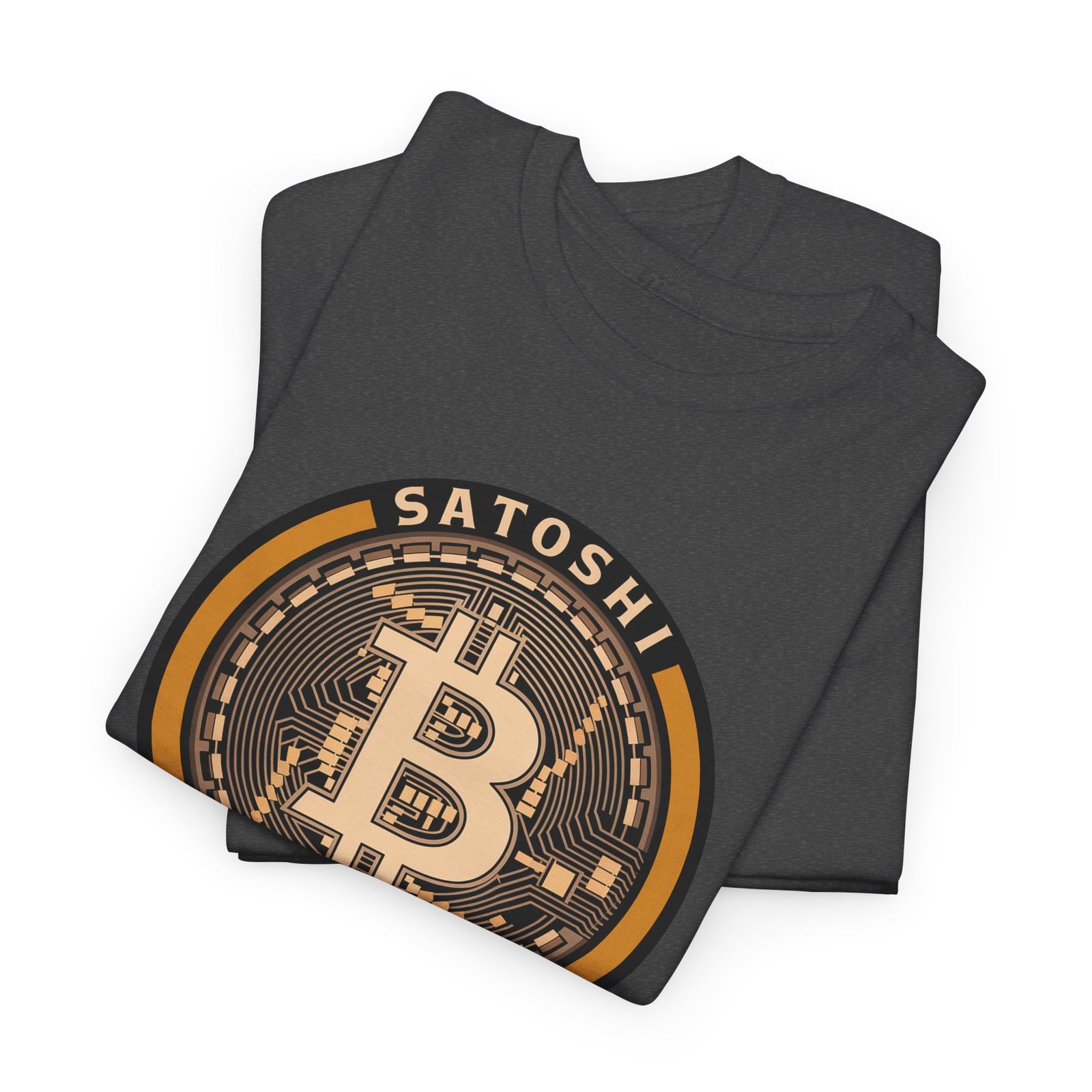 Satoshi Nakamoto Bitcoin T-Shirt | Crypto Pioneer Apparel | Blockchain Legacy Design - Image 32