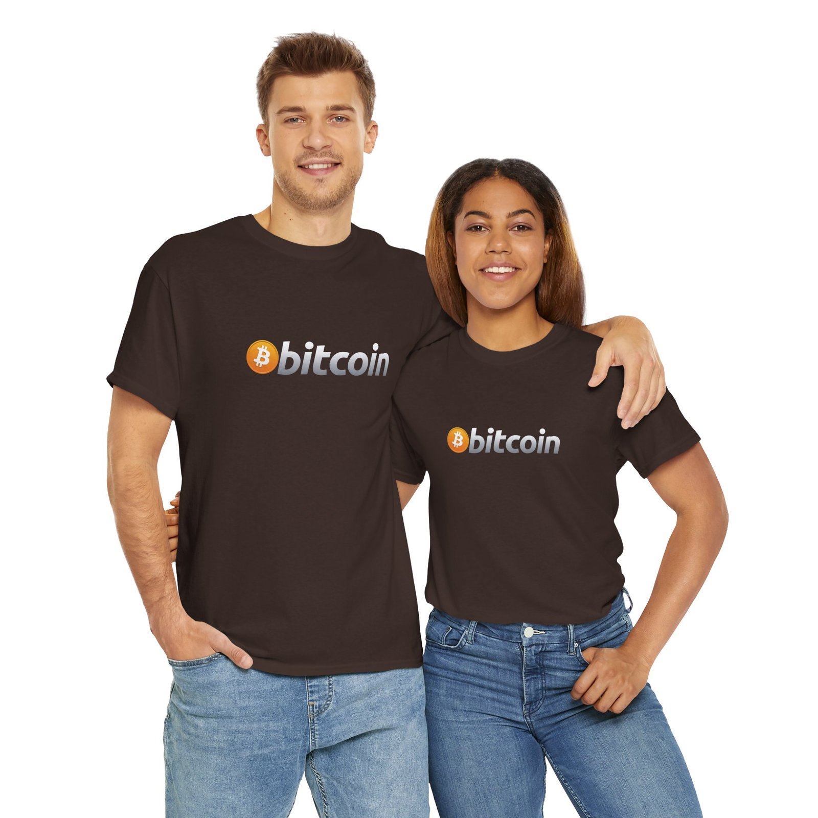 Bitcoin Logo Minimalist T-Shirt | Cryptocurrency T-Shirt - Image 23