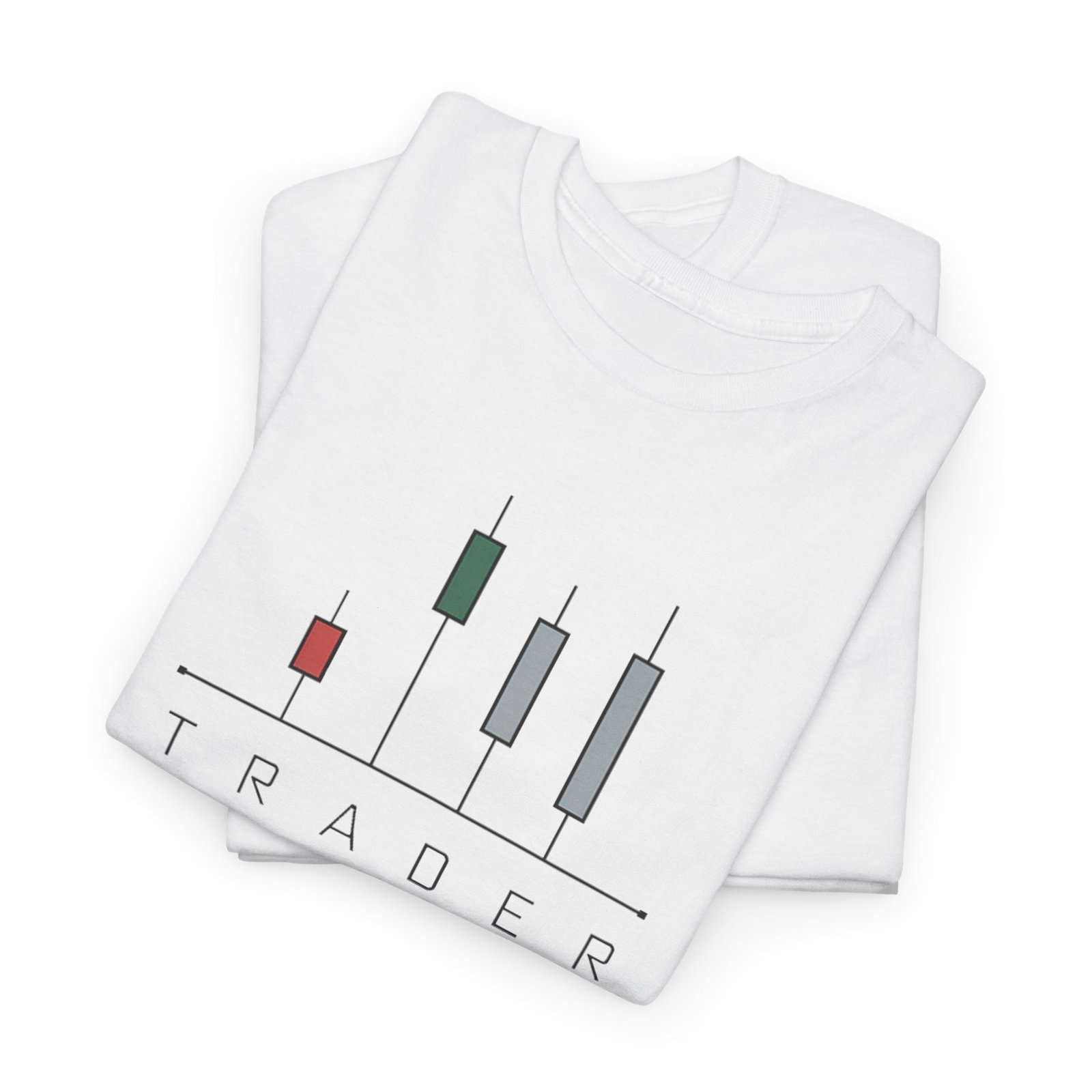 "Trader Candlestick Essentials" Trader T-Shirt | Trading T-Shirt - Image 2
