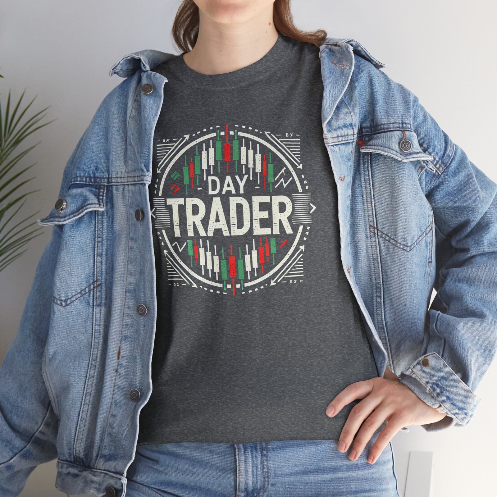 "Day Trader" | Trader T-Shirt Trading T-Shirt - Image 22