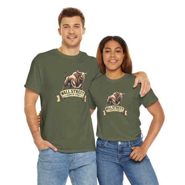 "Wall Street Bull - Since 1792" Trader T-Shirt | Trading T-Shirt - Image 71