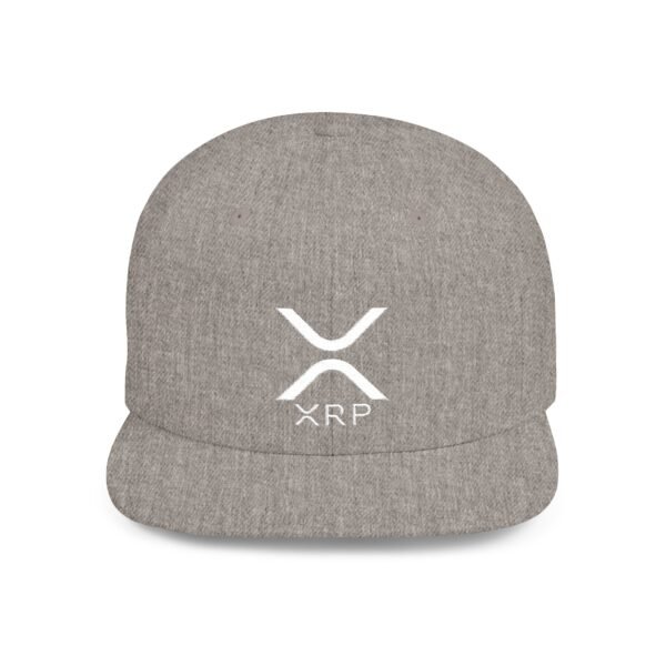 XRP Flat Bill Snapback | Crypto Lifestyle Cap | Adjustable Streetwear Hat - Image 49