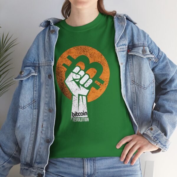 Bitcoin Revolution T-Shirt | Cryptocurrency Apparel - Image 22