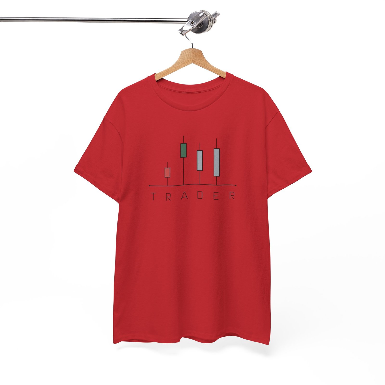 "Trader Candlestick Essentials" Trader T-Shirt | Trading T-Shirt - Image 27
