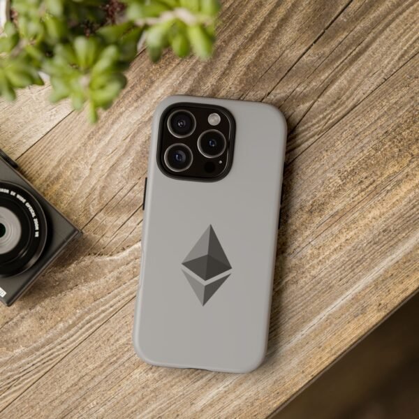 Ethereum (ETH) iPhone Tough Case | Crypto Logo Protective Cover | Fits All iPhone Models - Image 123