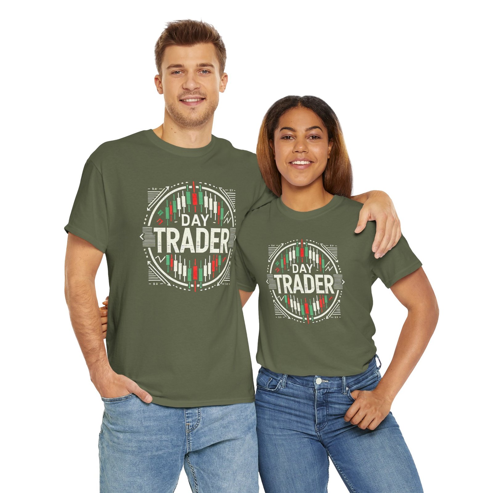 "Day Trader" | Trader T-Shirt Trading T-Shirt - Image 11