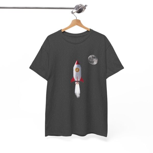 Bitcoin Rocket to the Moon T-Shirt | Cryptocurrency T-Shirt - Image 51