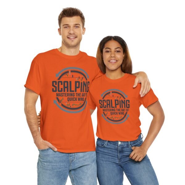 "Scalping: Mastering the Art of Quick Wins" | Trader T-Shirt Trading T-Shirt - Image 23