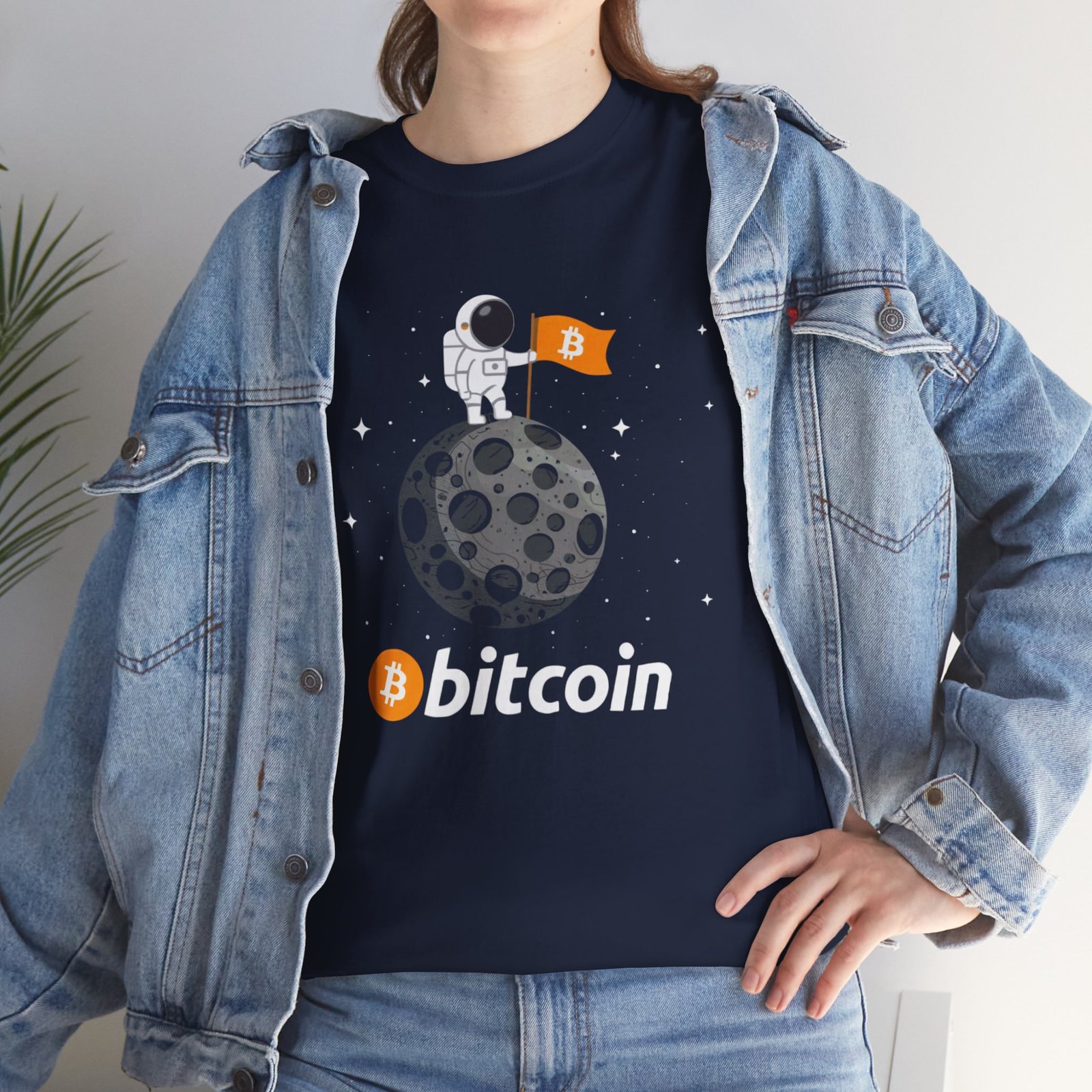 Bitcoin to the Moon Astronaut T-Shirt | Crypto T-Shirt - Image 70