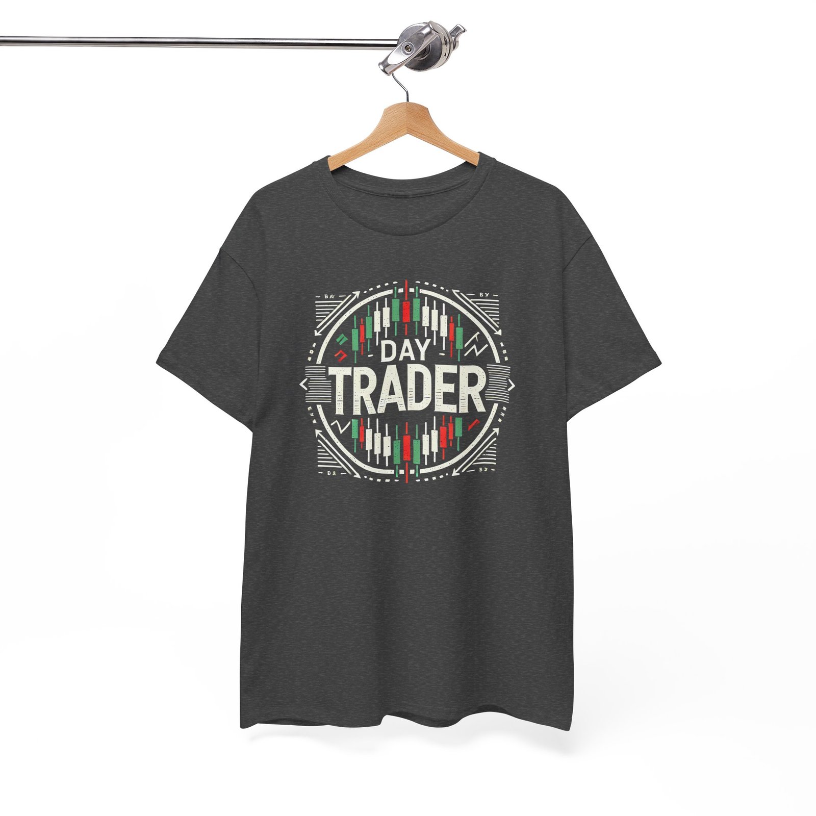 "Day Trader" | Trader T-Shirt Trading T-Shirt - Image 33