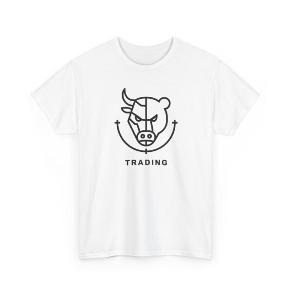 Bull and Bear Trading T-Shirt | Unisex Trader Tee | Minimalist Market Symbol Design