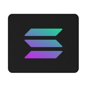 Solana (SOL) Gaming Mouse Pad | Non-Slip Desk Mat | Crypto Logo Design
