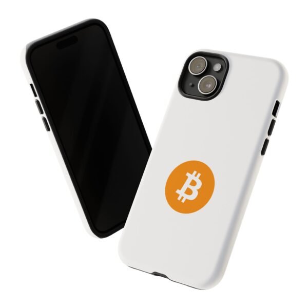 Bitcoin (BTC) iPhone Tough Case | Crypto Logo Protective Cover | Fits All iPhone Models - Image 86