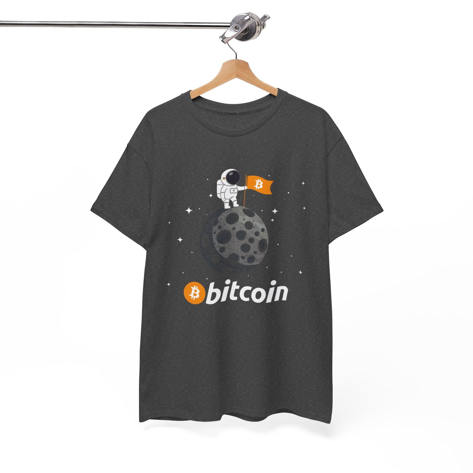Bitcoin to the Moon Astronaut T-Shirt | Crypto T-Shirt - Image 51