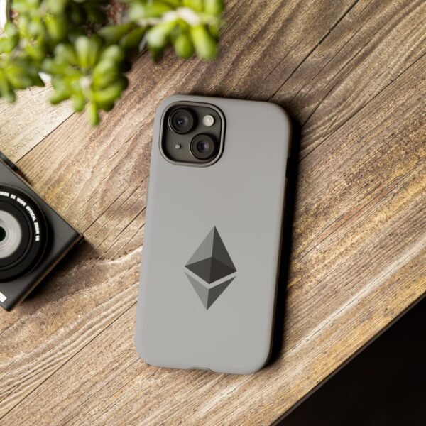 Ethereum (ETH) iPhone Tough Case | Crypto Logo Protective Cover | Fits All iPhone Models - Image 81