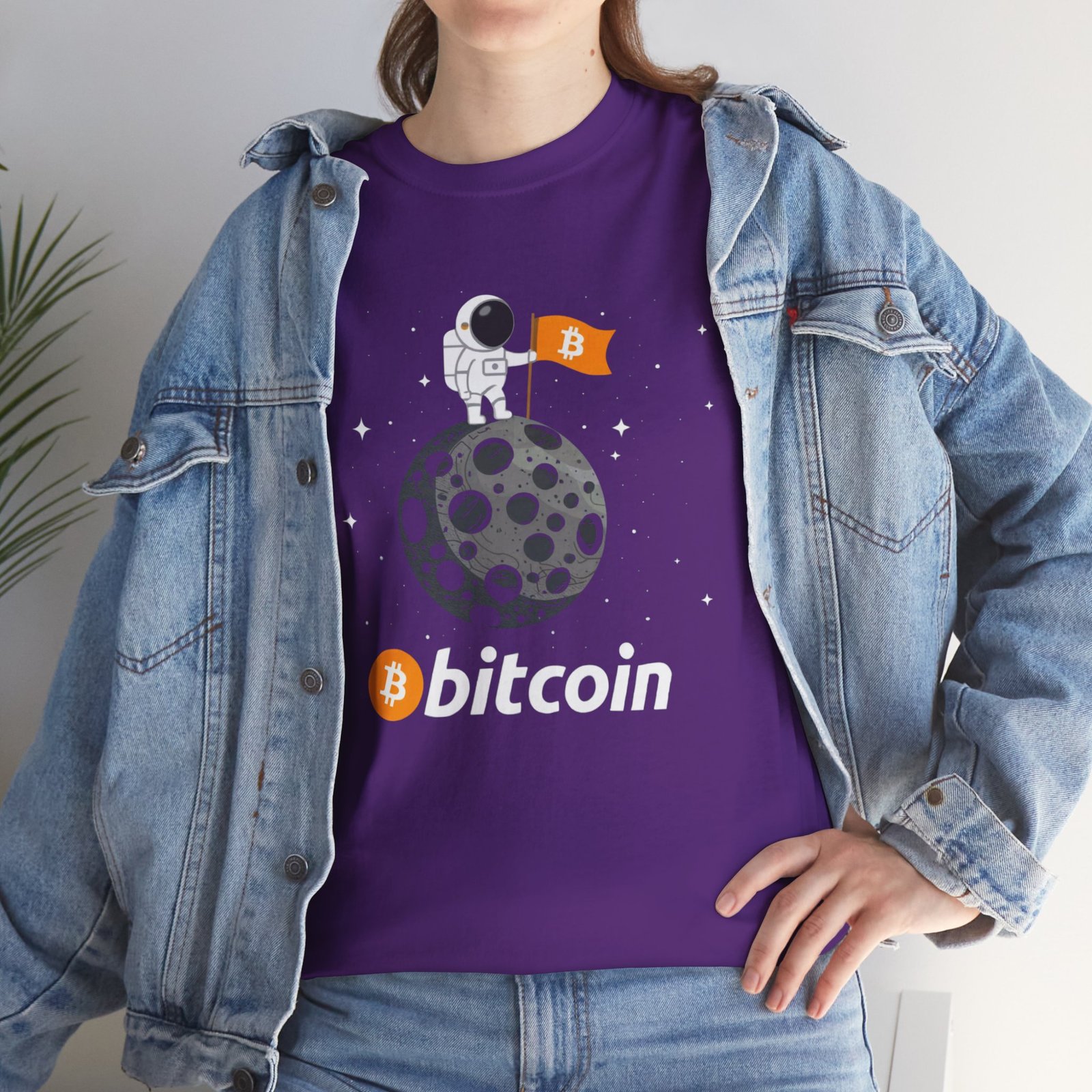 Bitcoin to the Moon Astronaut T-Shirt | Crypto T-Shirt - Image 76