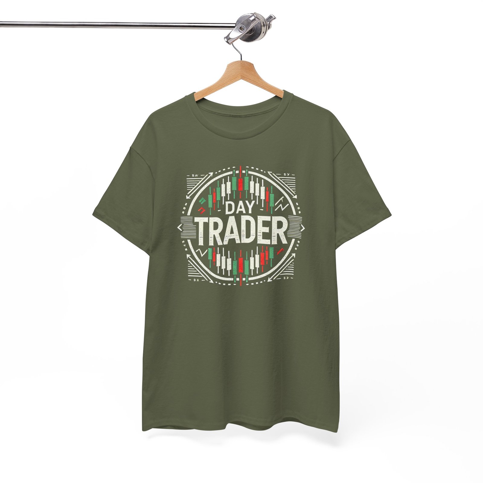 "Day Trader" | Trader T-Shirt Trading T-Shirt - Image 9