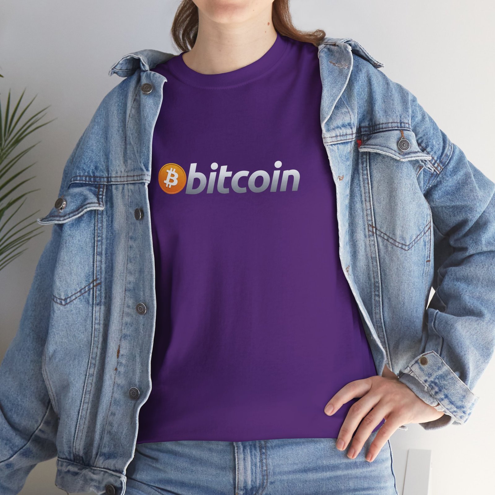 Bitcoin Logo Minimalist T-Shirt | Cryptocurrency T-Shirt - Image 76