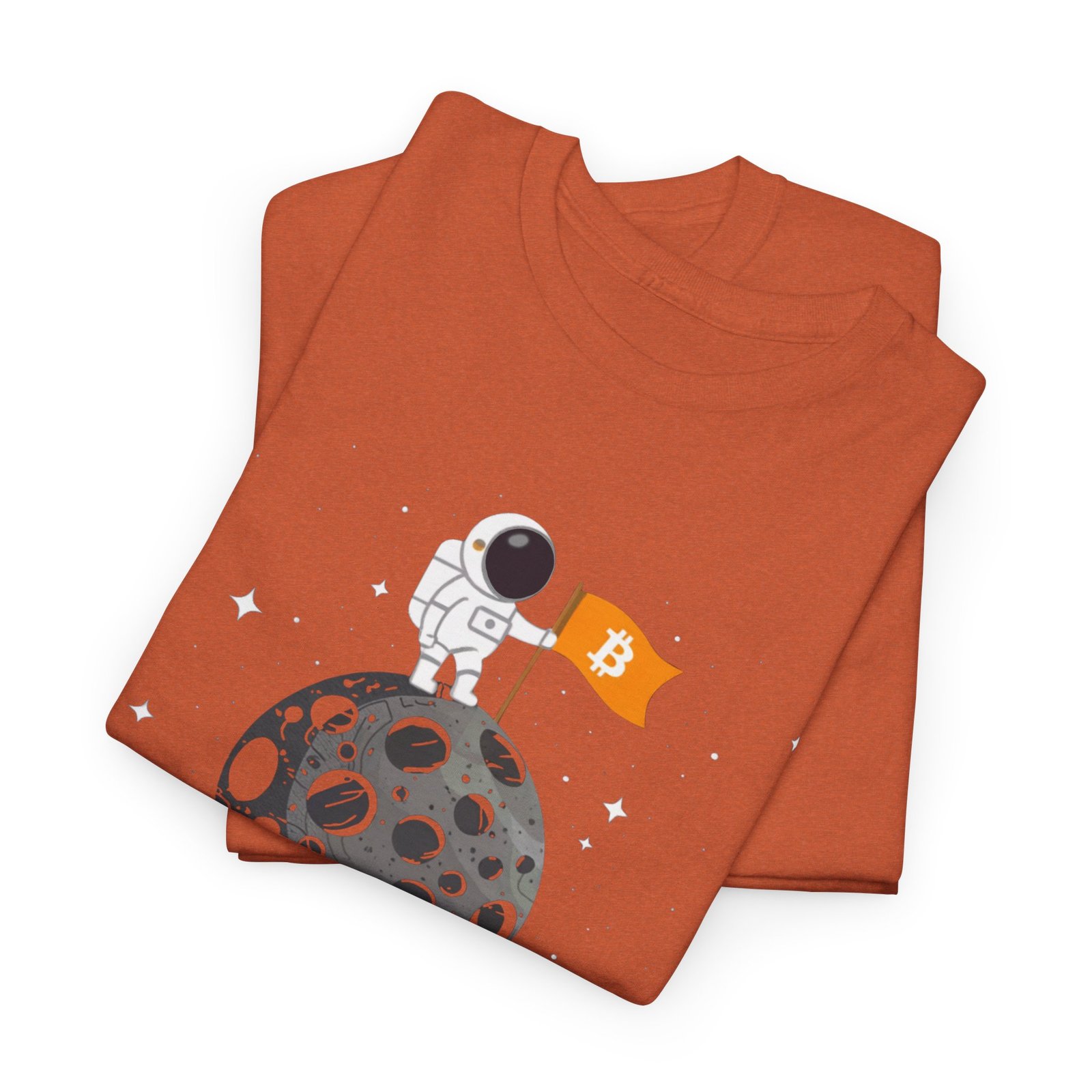 Bitcoin to the Moon Astronaut T-Shirt | Crypto T-Shirt - Image 14