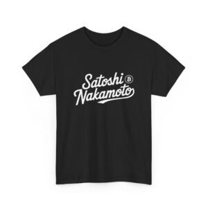 Satoshi Nakamoto T-Shirt | Bitcoin Trading Tee