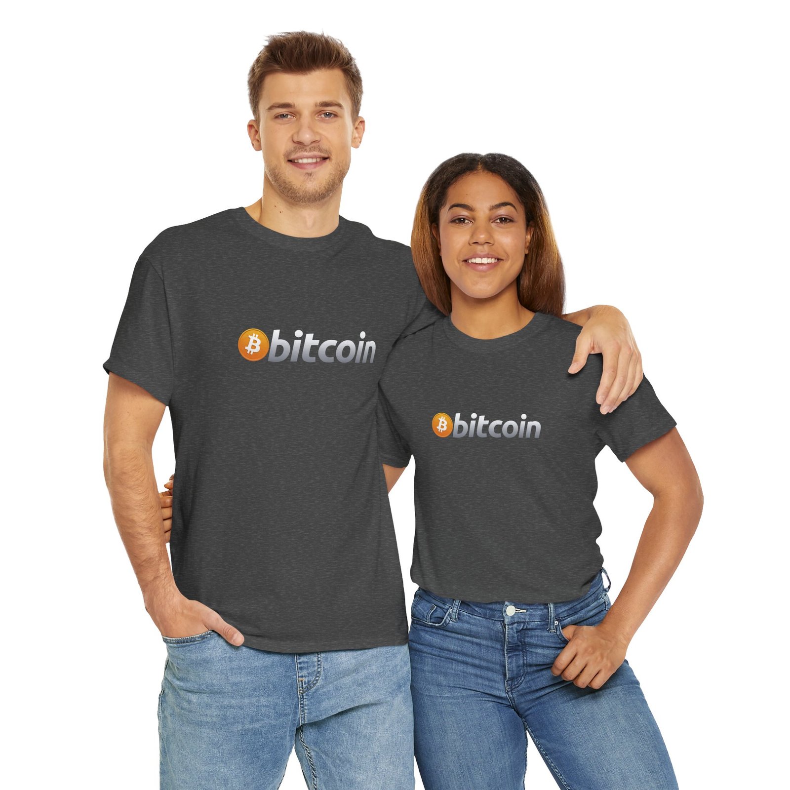 Bitcoin Logo Minimalist T-Shirt | Cryptocurrency T-Shirt - Image 47