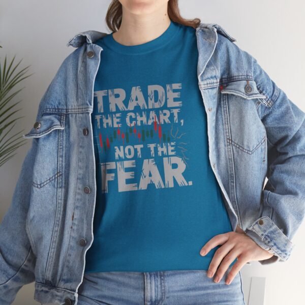 "Trade the Chart, Not the Fear" | Trader T-Shirt Trading T-Shirt - Image 64