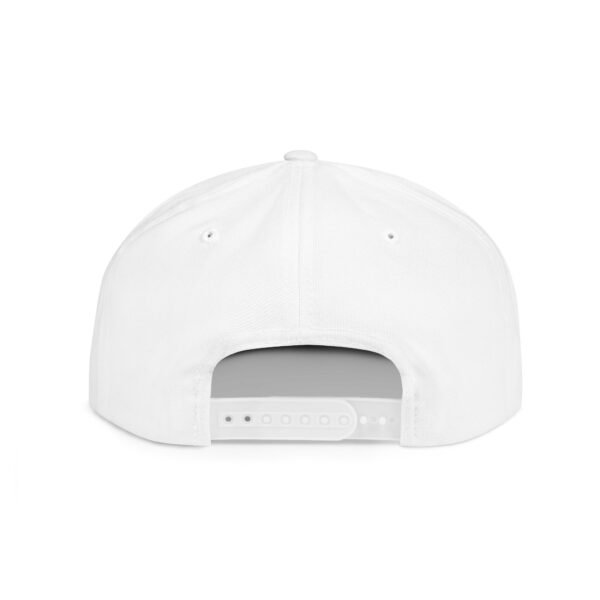 Bitcoin Embroidered Snapback Cap | Flat Bill Cryptocurrency Hat - Image 5