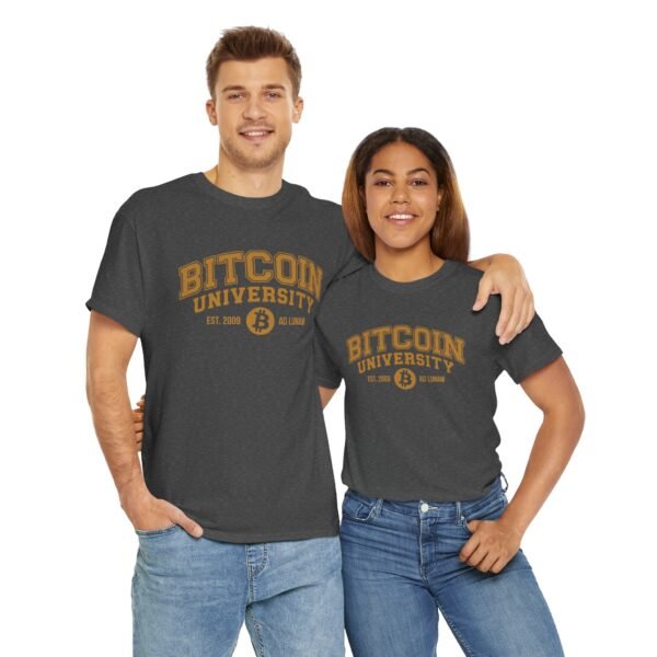 Bitcoin University T-Shirt Est. 2009 Ad Lunam | Cryptocurrency Apparel - Image 53