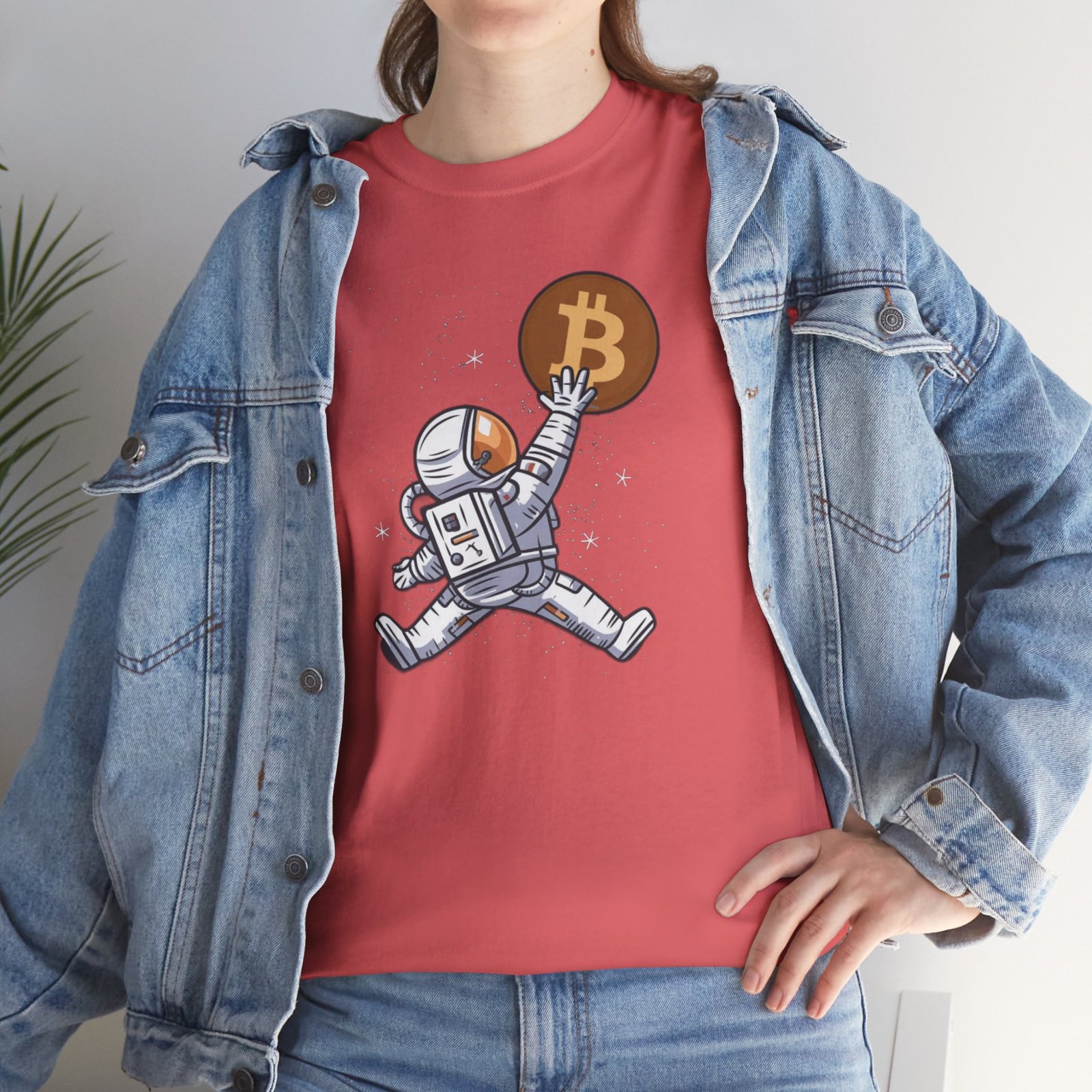 Bitcoin Astronaut T-Shirt | Crypto Lifestyle Apparel | To the Moon Design - Image 10
