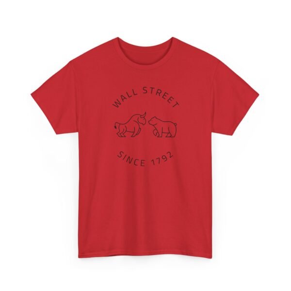"Wall Street Bull & Bear - Since 1792" | Minimalist Trader T-Shirt Trading T-Shirt - Image 31