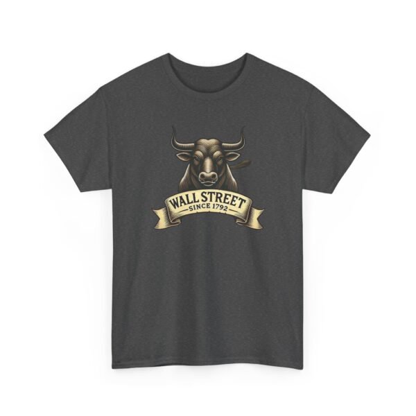 "Wall Street Bull - Since 1792" Trader T-Shirt | Trading T-Shirt - Image 13