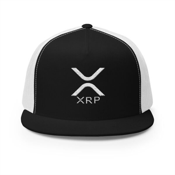 XRP Snapback Trucker Cap | Crypto Lifestyle Hat | Adjustable Mesh Back - Image 42