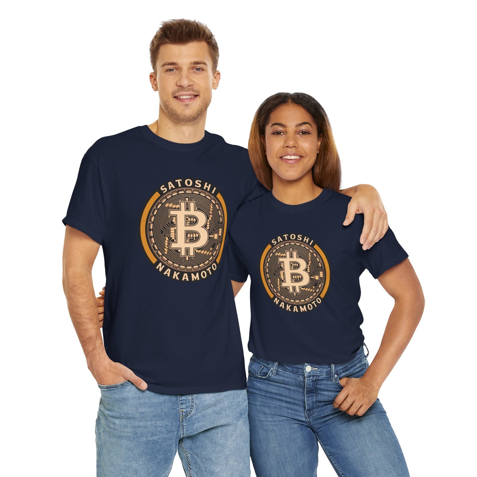 Satoshi Nakamoto Bitcoin T-Shirt | Crypto Pioneer Apparel | Blockchain Legacy Design - Image 41