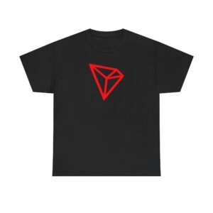 TRON (TRX) T-Shirt | Crypto Logo Cotton Tee | Blockchain Trading Apparel
