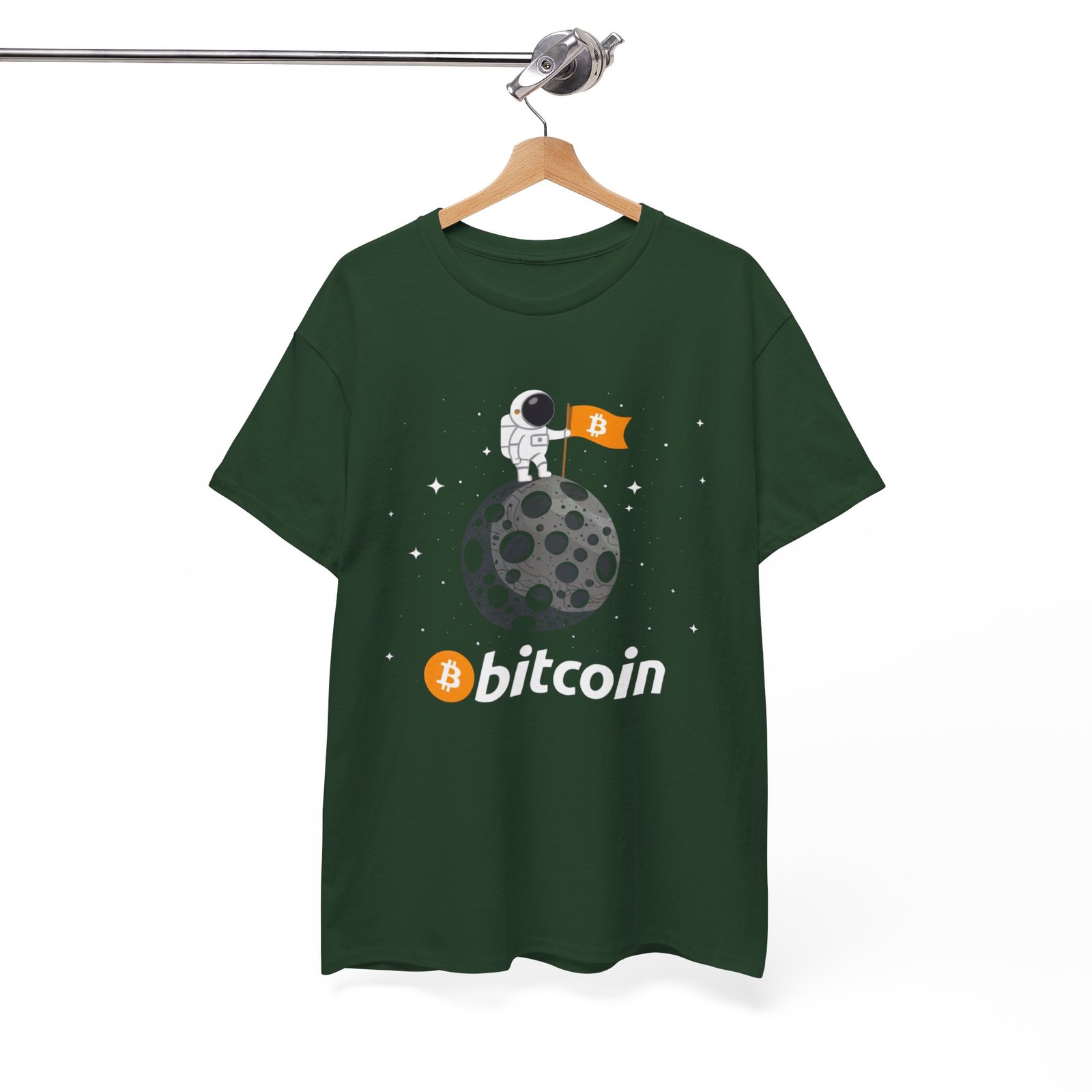Bitcoin to the Moon Astronaut T-Shirt | Crypto T-Shirt - Image 45