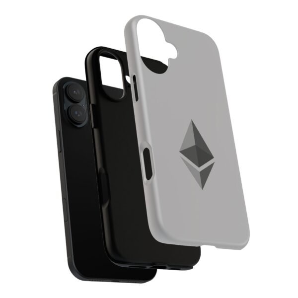 Ethereum (ETH) iPhone Tough Case | Crypto Logo Protective Cover | Fits All iPhone Models - Image 114